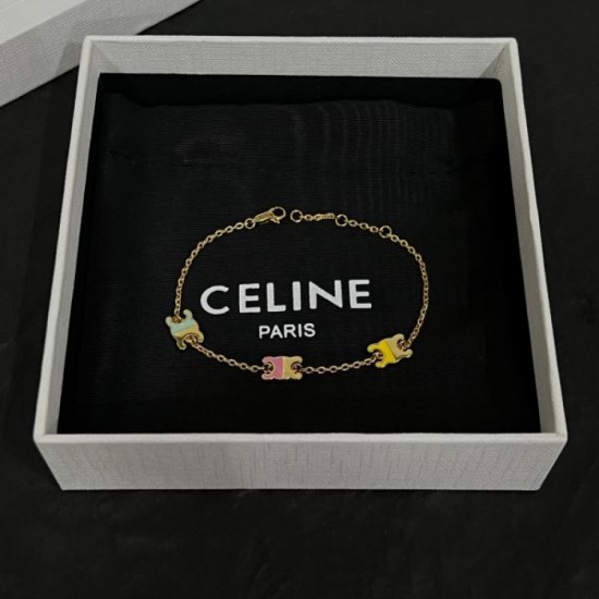 CELINE Celine 2024SS bracelet loved by celebrities and celebrities CELINE Celine 2024SS bracelet loved by celebrities and celebrities