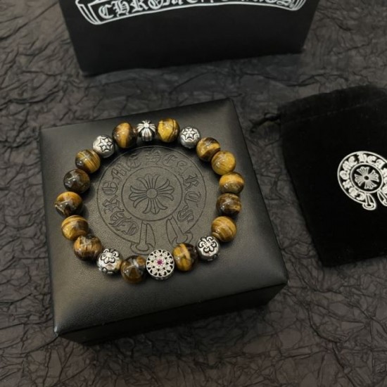 2024SS CHROME HEARTS Chrome Hearts Bracelet Quality Assurance Latest Work 2024SS CHROME HEARTS Chrome Hearts Bracelet Quality Assurance Latest Work