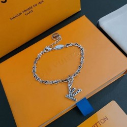 2024SS LOUIS VUITTON Louis Vuitton bracelet full of sparkling luxury