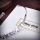 Long lasting 2024SS bracelet MIU MIU Miu Miu Long lasting 2024SS bracelet MIU MIU Miu Miu