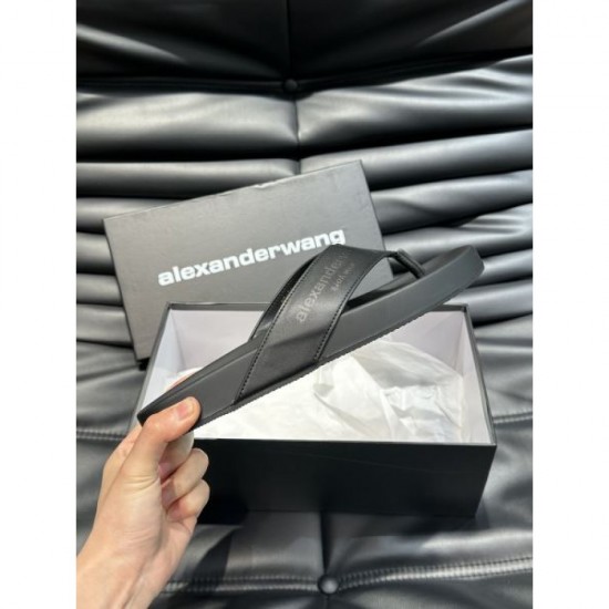 ALEXANDER WANG Spring/Summer Essentials 2024SS Men's Slippers ALEXANDER WANG Spring/Summer Essentials 2024SS Men's Slippers
