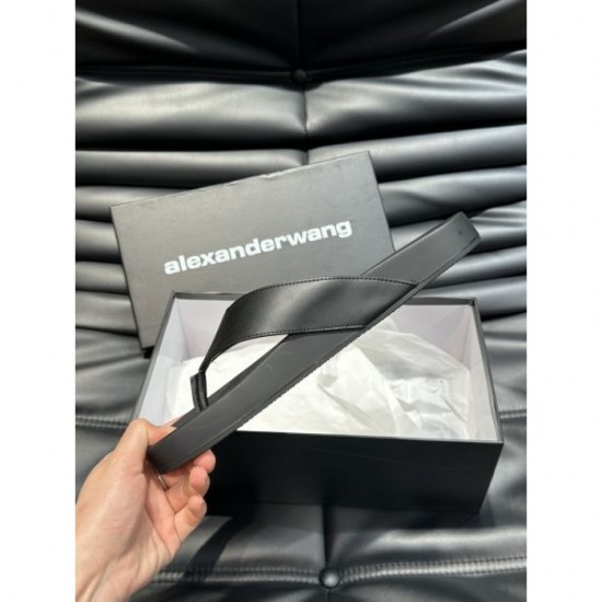ALEXANDER WANG Spring/Summer Essentials 2024SS Men's Slippers ALEXANDER WANG Spring/Summer Essentials 2024SS Men's Slippers