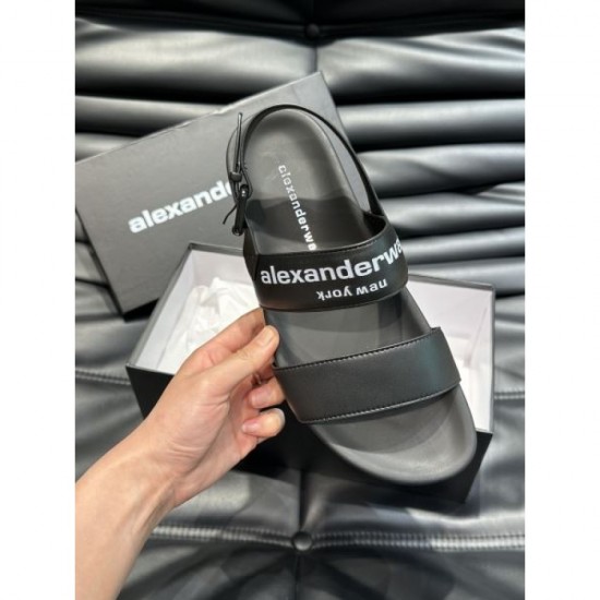 ALEXANDER WANG Alexander Wang New masterpiece 2024SS Men's slippers ALEXANDER WANG Alexander Wang New masterpiece 2024SS Men's slippers