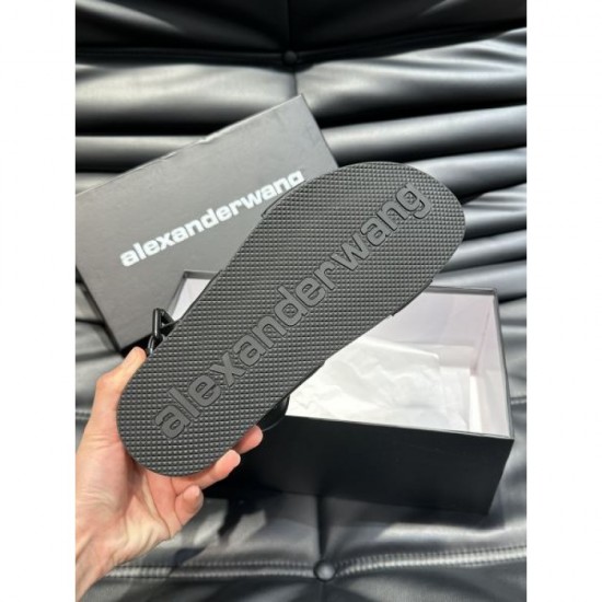 ALEXANDER WANG Alexander Wang New masterpiece 2024SS Men's slippers ALEXANDER WANG Alexander Wang New masterpiece 2024SS Men's slippers