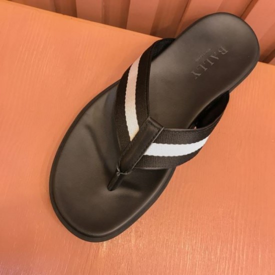 BALLY 2024SS men's slippers that give the impression of a fashionable expert BALLY 2024SS men's slippers that give the impression of a fashionable expert