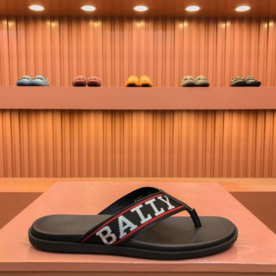 BALLY Enjoy casual style 2024SS Men's slippers BALLY Enjoy casual style 2024SS Men's slippers