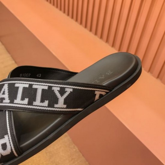 BALLY Bally New Summer 2024SS Men's Slippers That Transcend Borders and Times BALLY Bally New Summer 2024SS Men's Slippers That Transcend Borders and Times