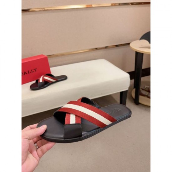 BALLY Popular style that sold this year 2024SS Men's sandals BALLY Popular style that sold this year 2024SS Men's sandals