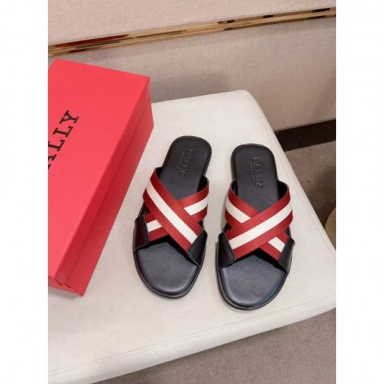 BALLY Popular style that sold this year 2024SS Men's sandals BALLY Popular style that sold this year 2024SS Men's sandals