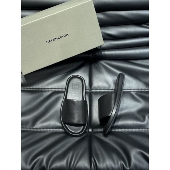 BALENCIAGA Balenciaga Popular Sale 100% New 2024SS Men's Slippers BALENCIAGA Balenciaga Popular Sale 100% New 2024SS Men's Slippers