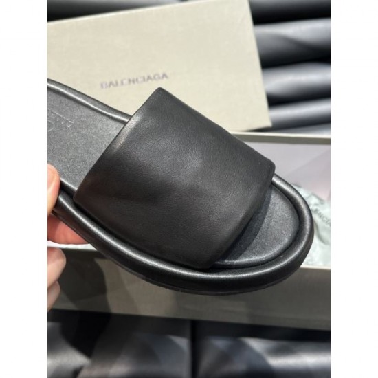 BALENCIAGA Balenciaga Popular Sale 100% New 2024SS Men's Slippers BALENCIAGA Balenciaga Popular Sale 100% New 2024SS Men's Slippers