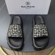 BALMAIN 2024SS men's slippers that are now very popular among celebrities BALMAIN 2024SS men's slippers that are now very popular among celebrities