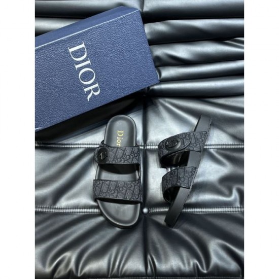 DIOR Dior This summer's new items to take for granted 2024SS Men's slippers DIOR Dior This summer's new items to take for granted 2024SS Men's slippers