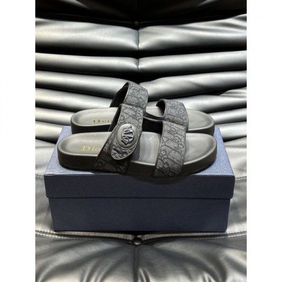 DIOR Dior This summer's new items to take for granted 2024SS Men's slippers DIOR Dior This summer's new items to take for granted 2024SS Men's slippers