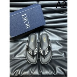 DIOR Latest Ahead Stylish Logo 2024SS Men's Slippers
