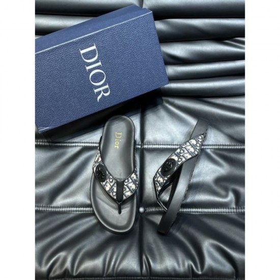 DIOR Latest Ahead Stylish Logo 2024SS Men's Slippers DIOR Latest Ahead Stylish Logo 2024SS Men's Slippers