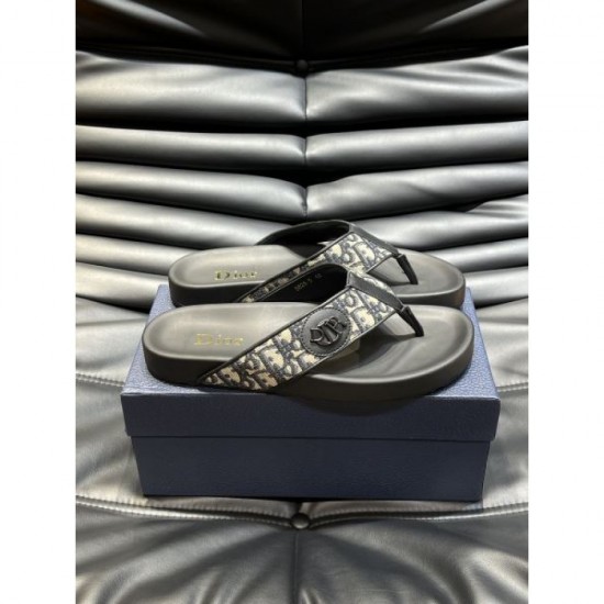DIOR Latest Ahead Stylish Logo 2024SS Men's Slippers DIOR Latest Ahead Stylish Logo 2024SS Men's Slippers