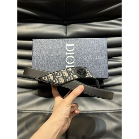 DIOR Latest Ahead Stylish Logo 2024SS Men's Slippers DIOR Latest Ahead Stylish Logo 2024SS Men's Slippers