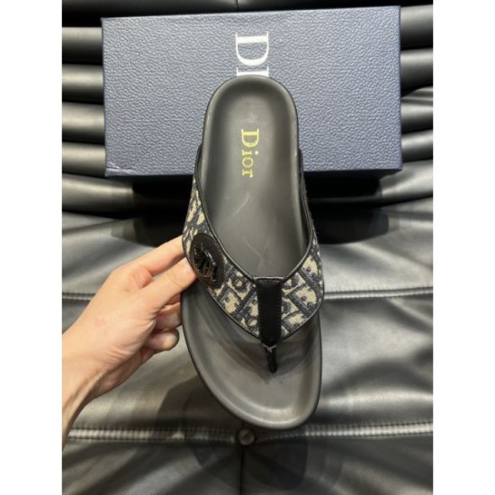 DIOR Latest Ahead Stylish Logo 2024SS Men's Slippers DIOR Latest Ahead Stylish Logo 2024SS Men's Slippers