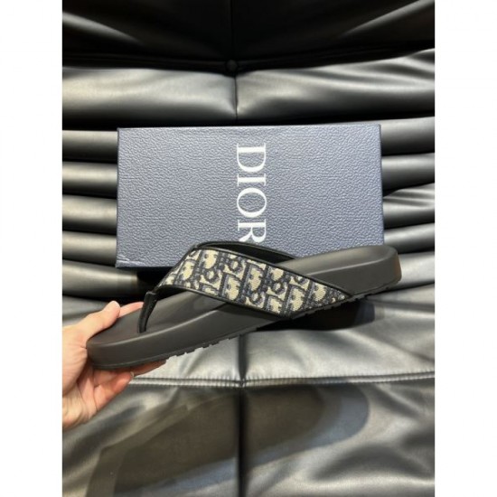 DIOR Latest Ahead Stylish Logo 2024SS Men's Slippers DIOR Latest Ahead Stylish Logo 2024SS Men's Slippers