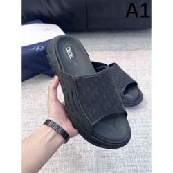 DIOR In stock and loved by overseas celebrities 2024SS Men's slippers