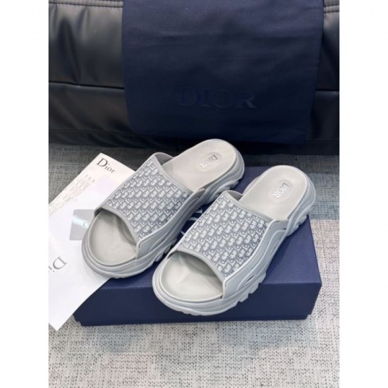 DIOR In stock and loved by overseas celebrities 2024SS Men's slippers DIOR In stock and loved by overseas celebrities 2024SS Men's slippers