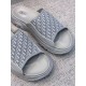 DIOR In stock and loved by overseas celebrities 2024SS Men's slippers DIOR In stock and loved by overseas celebrities 2024SS Men's slippers