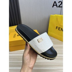 FENDI Fashionable Spring/Summer Style 2024SS Men's Slippers