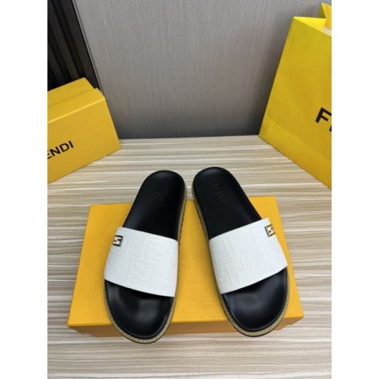 FENDI Fashionable Spring/Summer Style 2024SS Men's Slippers FENDI Fashionable Spring/Summer Style 2024SS Men's Slippers