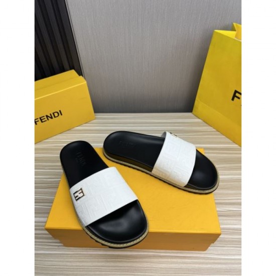 FENDI Fashionable Spring/Summer Style 2024SS Men's Slippers FENDI Fashionable Spring/Summer Style 2024SS Men's Slippers
