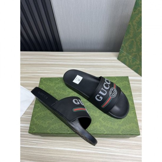 GUCCI Gucci 2024SS men's slippers for changing seasons GUCCI Gucci 2024SS men's slippers for changing seasons