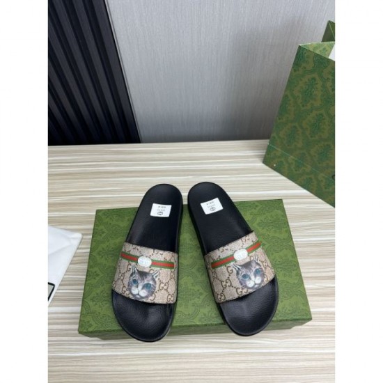 GUCCI Gucci This season's explosively popular standard product 2024SS Men's slippers GUCCI Gucci This season's explosively popular standard product 2024SS Men's slippers