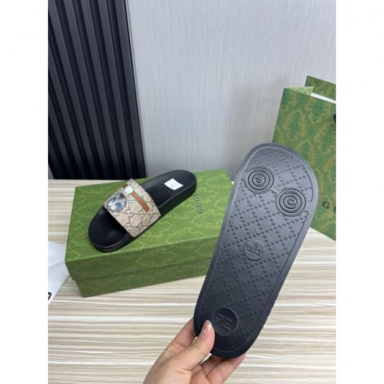 GUCCI Gucci This season's explosively popular standard product 2024SS Men's slippers GUCCI Gucci This season's explosively popular standard product 2024SS Men's slippers