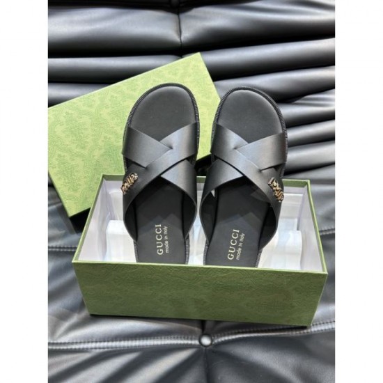 GUCCI Gucci Show a calm atmosphere 2024SS Men's slippers GUCCI Gucci Show a calm atmosphere 2024SS Men's slippers