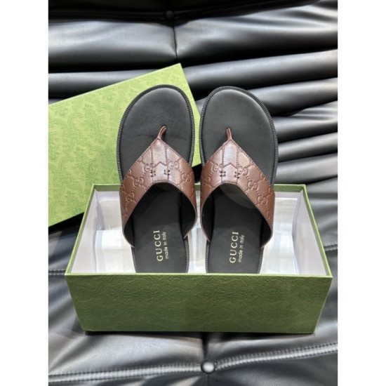 GUCCI Gucci New summer items to take for granted 2024SS Men's slippers GUCCI Gucci New summer items to take for granted 2024SS Men's slippers