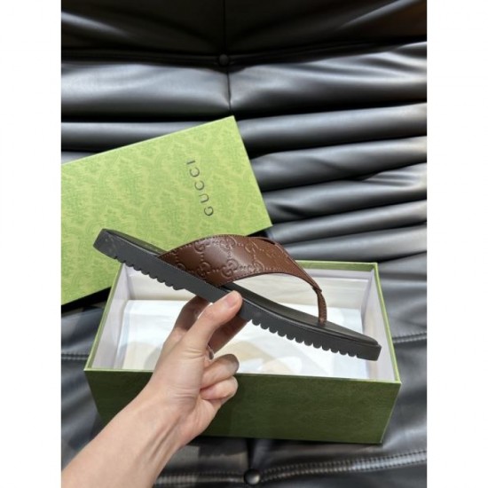 GUCCI Gucci New summer items to take for granted 2024SS Men's slippers GUCCI Gucci New summer items to take for granted 2024SS Men's slippers