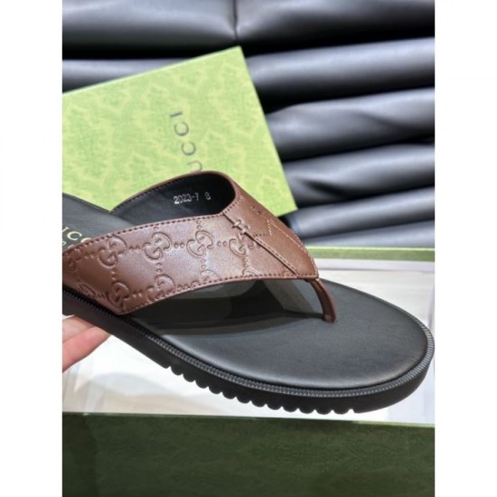 GUCCI Gucci New summer items to take for granted 2024SS Men's slippers GUCCI Gucci New summer items to take for granted 2024SS Men's slippers