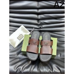 GUCCI Gucci Latest Ahead Stylish Logo 2024SS Men's Slippers