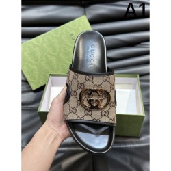 GUCCI Gucci Unique Spring/Summer Coordination 2024SS Men's Slippers
