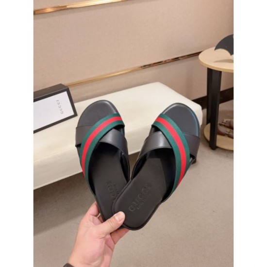 GUCCI Gucci New Spring/Summer 2024SS Men's Sandals at Great Local Prices GUCCI Gucci New Spring/Summer 2024SS Men's Sandals at Great Local Prices