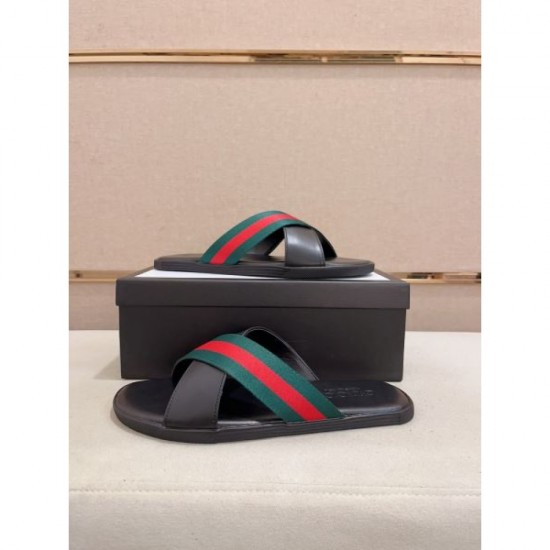 GUCCI Gucci New Spring/Summer 2024SS Men's Sandals at Great Local Prices GUCCI Gucci New Spring/Summer 2024SS Men's Sandals at Great Local Prices