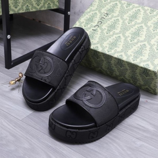 GUCCI Gucci Popular new items for this summer 2024SS Men's Sandals GUCCI Gucci Popular new items for this summer 2024SS Men's Sandals