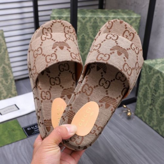 GUCCI Gucci Attractive Style 2024SS Men's Sandals GUCCI Gucci Attractive Style 2024SS Men's Sandals