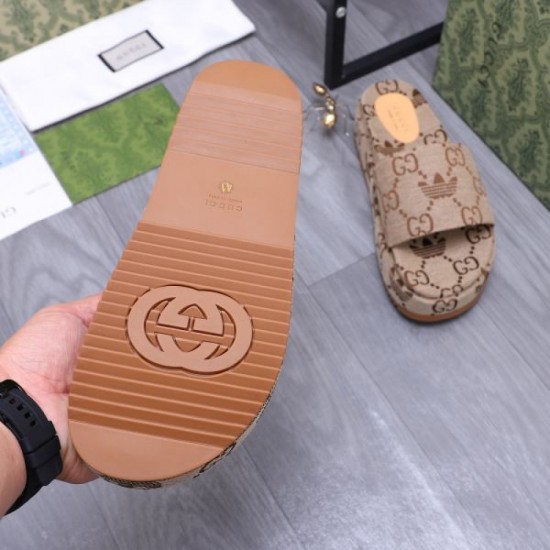 GUCCI Gucci Attractive Style 2024SS Men's Sandals GUCCI Gucci Attractive Style 2024SS Men's Sandals