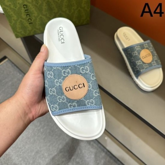 GUCCI Gucci Popular Spring/Summer Collection 2024SS Men's Sandals GUCCI Gucci Popular Spring/Summer Collection 2024SS Men's Sandals