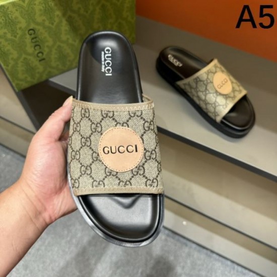 GUCCI Gucci Popular Spring/Summer Collection 2024SS Men's Sandals GUCCI Gucci Popular Spring/Summer Collection 2024SS Men's Sandals