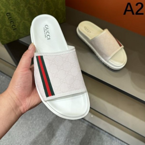 GUCCI Gucci New Casual Coordination 2024SS Men's Sandals GUCCI Gucci New Casual Coordination 2024SS Men's Sandals