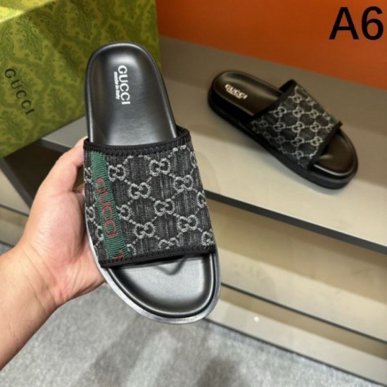 GUCCI Gucci New Casual Coordination 2024SS Men's Sandals GUCCI Gucci New Casual Coordination 2024SS Men's Sandals
