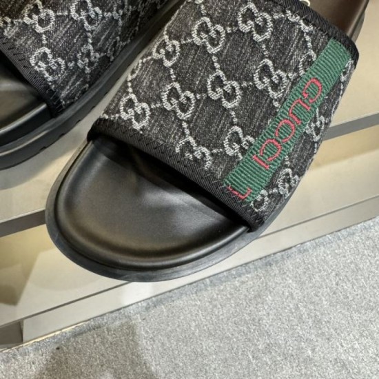 GUCCI Gucci New Casual Coordination 2024SS Men's Sandals GUCCI Gucci New Casual Coordination 2024SS Men's Sandals