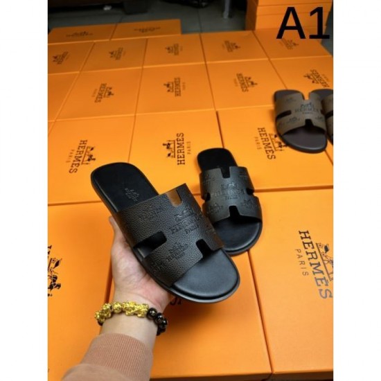 HERMES Hermes Summer classic 2024SS men's slippers HERMES Hermes Summer classic 2024SS men's slippers